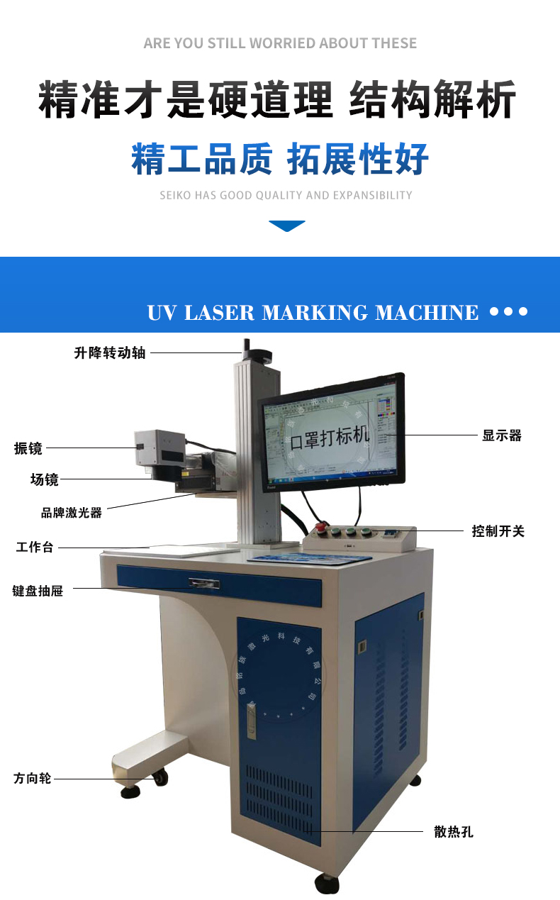 紫外激光打標(biāo)機(jī)(圖3) 紫外激光打標(biāo)機(jī)(圖3)